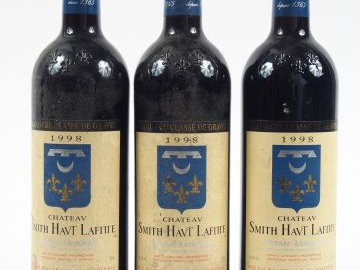 3 BOUTEILLES SMITH HAUT LAFITTE PESSAC LEOGNAN - 1998 - ELS