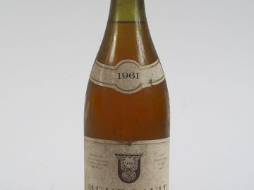 1 BOUTEILLE MEURSAULT PAUL REITZ - 1961 - 3 CM/BS