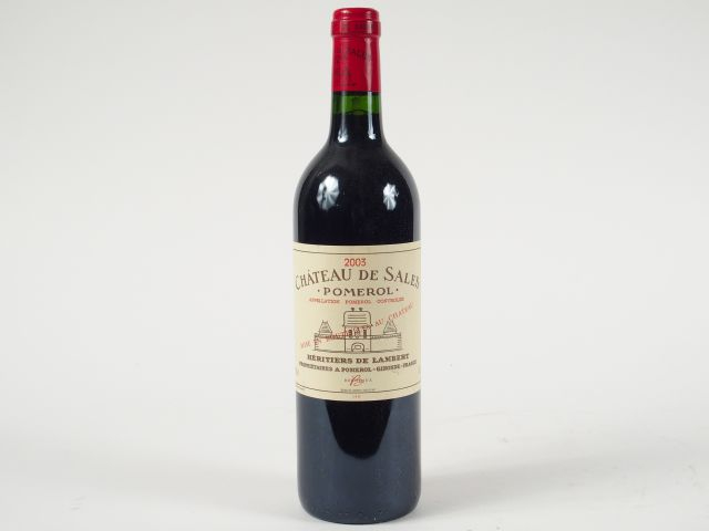 1 BOUTEILLE CHÂTEAU DE SALES POMEROL - 2003