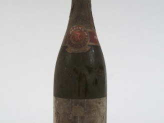 Vente aux enchères 1 BOUTEILLE CHAMPAGNE LOUIS ROEDERER - 1961 - BS/EA