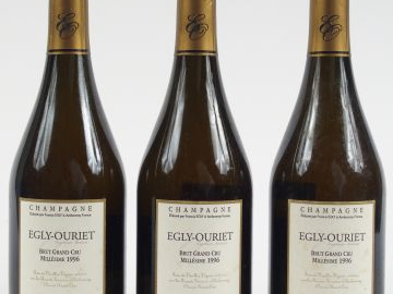 3 BOUTEILLES CHAMPAGNE EGLY OURIET GC - 1996