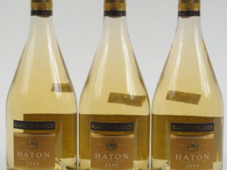 Vente aux enchères 3 BOUTEILLES CHAMPAGNE HATON BLANC DE BLANCS - 2009