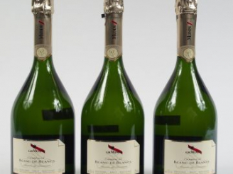 Vente aux enchères 3 BOUTEILLES CHAMPAGNE MUMM BLANC DE BLANCS DE CRAMANT 