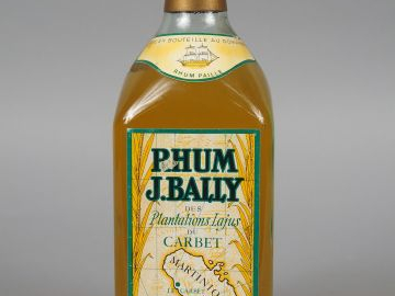 1 BOUTEILLE RHUM PAILLE BALLY CARBET ANNEES 60/70 50°