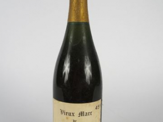 Vente aux enchères 1 BOUTEILLE VIEUX MARC DE CHAMPAGNE CHARBAUT   FILS 
