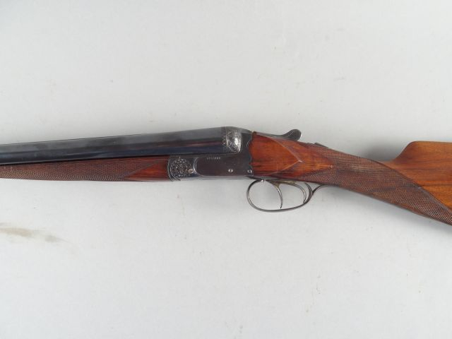 118- Fusil juxtaposé Belge calibre 12/65 système Anson  Delay à éjecte