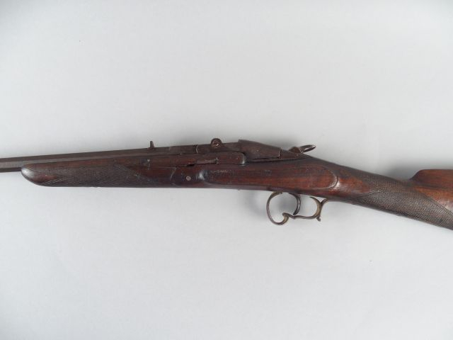 191- Epave d’une carabine de jardin 9mm Flobert pour pièces.(3)