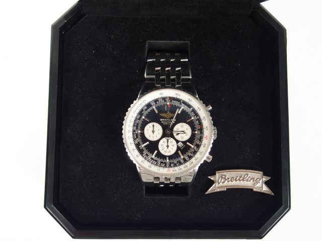 BREITLING. Montre homme "Navitimer Heritage", mouvement automatique, c