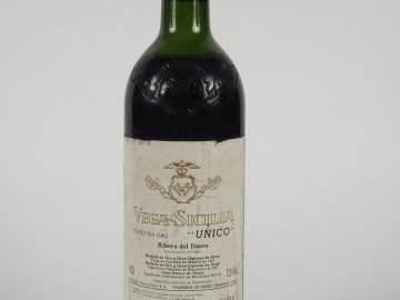1 BOUTEILLE VEGA SICILIA UNICA - 1962 - HEP/MEP
