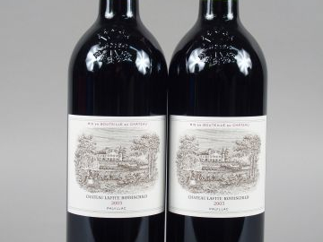 2 BOUTEILLES - CHÂTEAU LAFITE ROTHSCHILD 1ER GCC PAUILLAC - 2003
