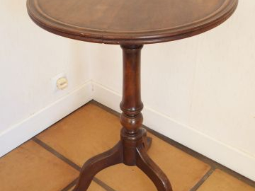 Guéridon tripode XIXème en acajou