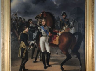 Vente aux enchères Henri-Auguste SERRUR (1794-1865) 'Le roi Charles X prêt à monter à che
