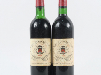 Vente aux enchères 2 BOUTEILLES CHÂTEAU FOURCAS HOSTEN LISTRAC MEDOC - 1 BG/1 LB-HEP