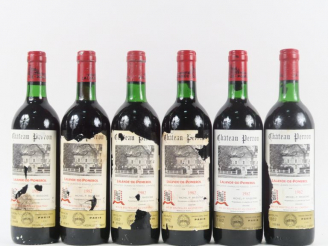 Vente aux enchères 6 BOUTEILLES CHÂTEAU PERRON LALANDE DE POMEROL - 1982 - BG/EA