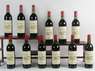 Vente aux enchères 12 BOUTEILLES CHÂTEAU BOUSCAUT GRAVES - 1982 - CBO - 11 BG/1 LB-HEP