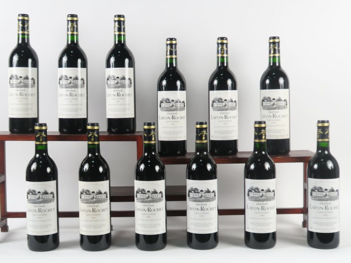 12 BOUTEILLES CHÂTEAU LAFON ROCHET GCC SAINT ESTEPHE - 1993 - CBO