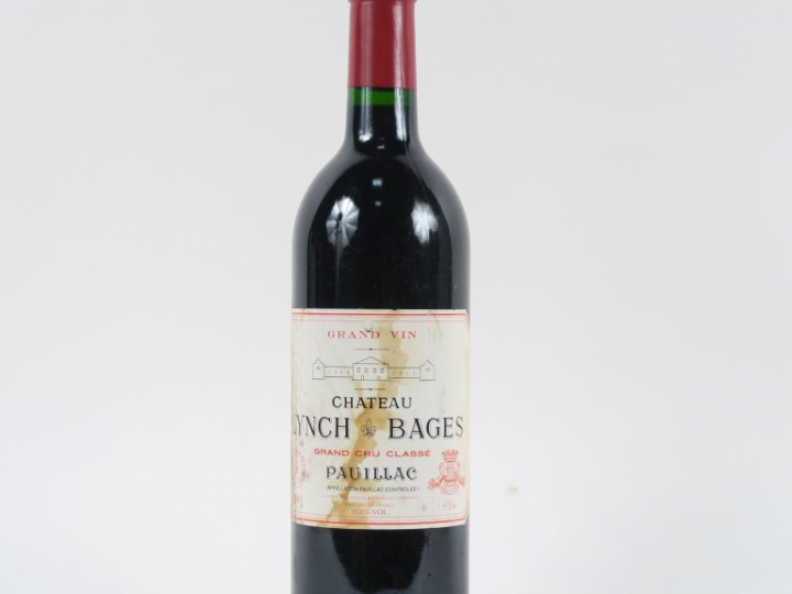 1 BOUTEILLE CHÂTEAU LYNCH BAGES GCC PAUILLAC - 1993 - ELT