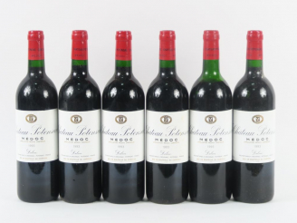 Vente aux enchères 6 BOUTEILLES CHÂTEAU POTENSAC MEDOC - 1993 - 1 HEP