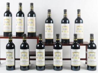 Vente aux enchères 12 BOUTEILLES CHÂTEAU LA TOUR CARNET GCC HAUT MÉDOC - 1998 - CBO