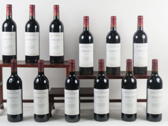 Vente aux enchères 12 BOUTEILLES CHÂTEAU SEGONNES MARGAUX - 1999 - CBO