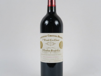 Vente aux enchères 1 BOUTEILLE CHÂTEAU CHEVAL BLANC 1er GCC ST EMILION - 2001