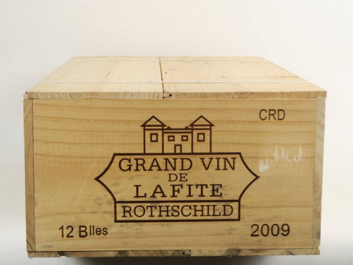 12 BOUTEILLES CHÂTEAU LAFITE ROTHSCHILD 1er GCC PAUILLAC - 2009 - CBO 