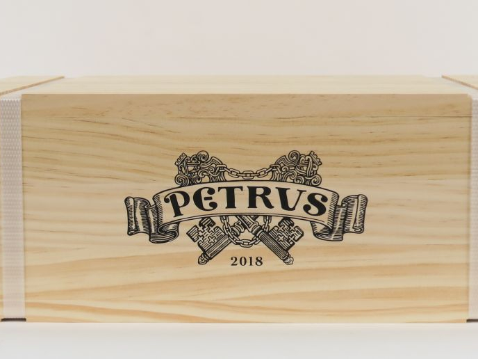 3 BOUTEILLES CHÂTEAU PETRUS POMEROL - 2018 - CBO