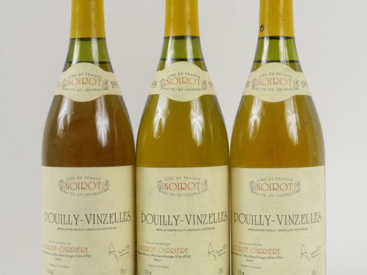 3 BOUTEILLES POUILLY VINZELLES A. NOIROT CARRIERE - 1995