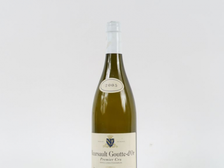 1 BOUTEILLE MEURSAULT GOUTTE D'OR 1er DOMAINE PIERRE BOUZEREAU EMONIN 