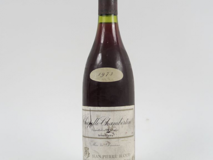 1 BOUTEILLE CHAPELLE CHAMBERTIN GC JEAN PIERRE BLOUD - 1973