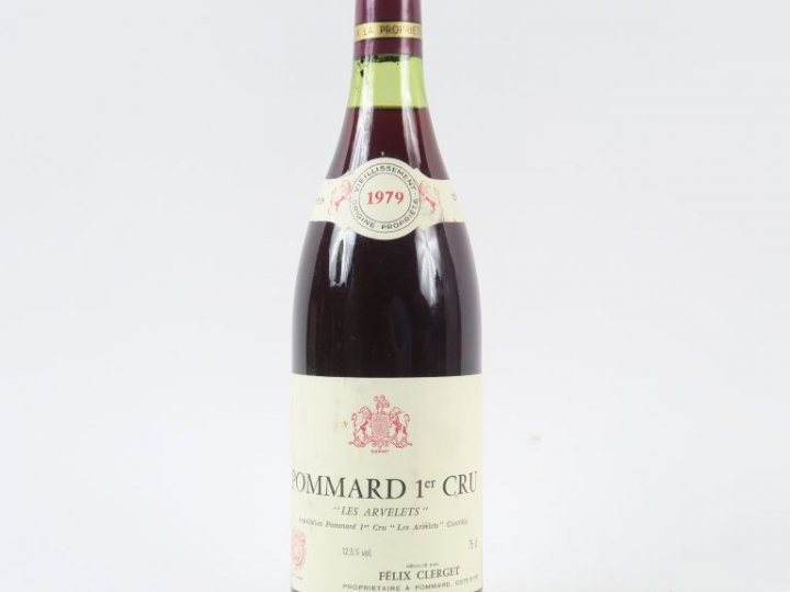 1 BOUTEILLE POMMARD 1er CRU 'LES ARVELETS' FELIX CLERGET - 1979
