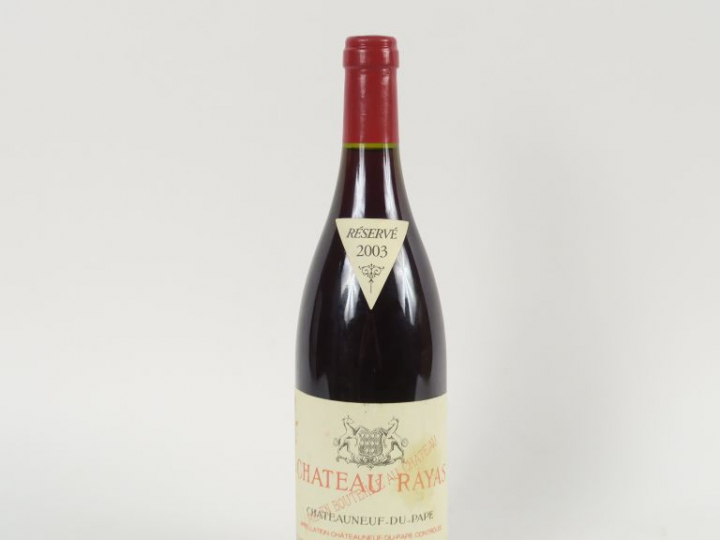 1 BOUTEILLE CHÂTEAU RAYAS CHÂTEAUNEUF DU PAPE - 2003 - ELD/ETLT