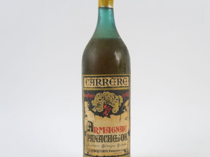 1 VIEILLE BOUTEILLE (1 L) ARMAGNAC 'PANACHE D'OR'