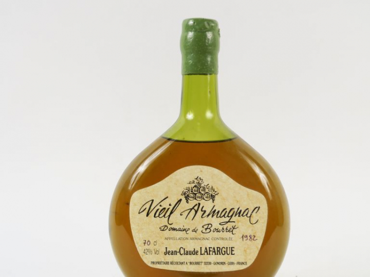 1 BOUTEILLE VIEIL ARMAGNAC DOMAINE DU BOURRET 42°