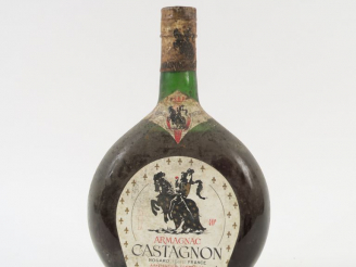 Vente aux enchères 1 VIEILLE BOUTEILLE ARMAGNAC CASTAGNON V.S.O.P.