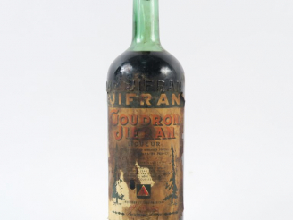 Vente aux enchères 1 VIEILLE BOUTEILLE GOUDRON JIFFRAN - ET