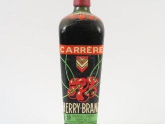 Vente aux enchères 1 VIEILLE BOUTEILLE CHERRY BRANDY CARRÈRE
