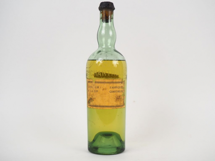 1 BOUTEILLE CHARTREUSE JAUNE PÉRIODE 1941-1951 - NIVEAU BAS