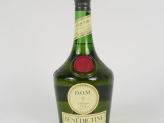 Vente aux enchères 1 BOUTEILLE BENEDICTINE D.O.M 43°