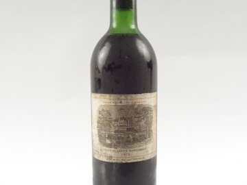 1 BOUTEILLE CHATEAU LAFITE ROTHSCHILD 1ER GCC PAUILLAC - 1970 - HEP / 