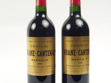 2 BOUTEILLES CHATEAU BRANE CANTENAC GCC MARGAUX - 1999