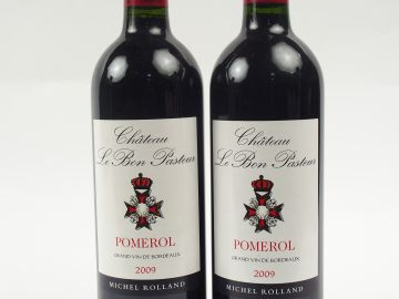 2 BOUTEILLES CHATEAU LE BON PASTEUR POMEROL - 2009