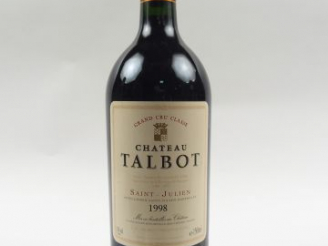 Vente aux enchères 1 MAGNUM CHATEAU TALBOT GCC SAINT JULIEN - 1998
