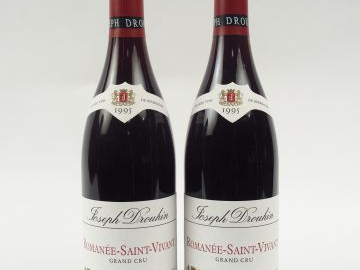 2 BOUTEILLES ROMANÉE SAINT VIVANT GRAND CRU JOSEPH DROUHIN - 1995