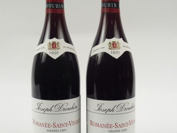 2 BOUTEILLES ROMANÉE SAINT VIVANT GRAND CRU JOSEPH DROUHIN - 1995