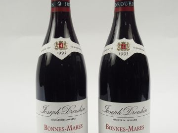 2 BOUTEILLES BONNES MARES GRAND CRU JOSEPH DROUIN - 1995