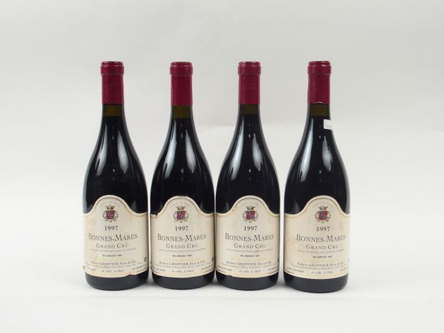 4 BOUTEILLES BONNES MARES GRAND CRU GROFFIER - 1997