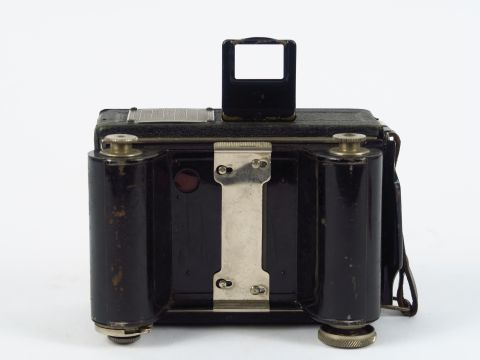 Voitgländer : Avus Folding 6x9 objectif  Skopar 4,5/10,5cm compur, dos