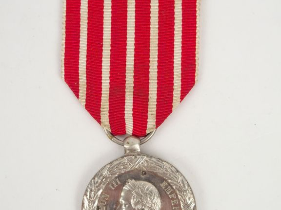 Médaille commémorative de l’expédition d'Italie (1859), attribuée aux 