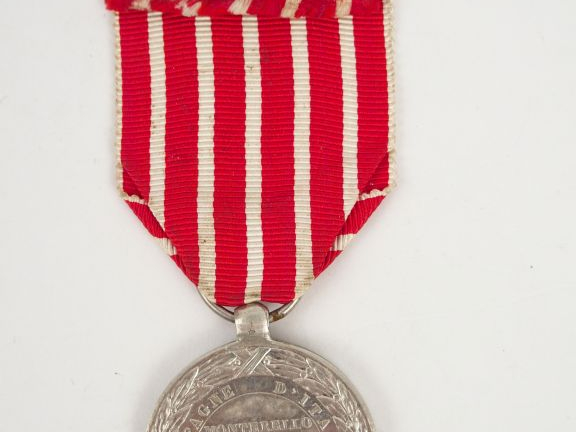 Médaille commémorative de l’expédition d'Italie (1859), attribuée aux 